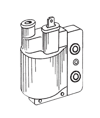 Bobine accensione alta tensione esterne A.T.E. 456 Vespa 50/L/R/Special - Vespa 125/Primavera/ET 3 Vespa P 125-150/X 150/Sprint/GT - Ape 50 (TL 2) Ciclomotore Ciao - Bravo - Boxer - Si Ciclomotore Peugeot 103/Sp - Ciclomotori in genere